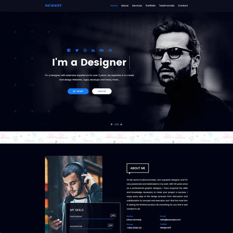 Web Developer Portfolio Templates