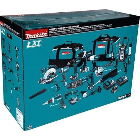 Makita LXT1500 18-Volt LXT Lithium-Ion Combo Power Tools, For ...