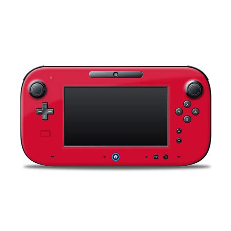 Solid State Red Nintendo Wii U Controller Skin - Covers Nintendo Wii U ...