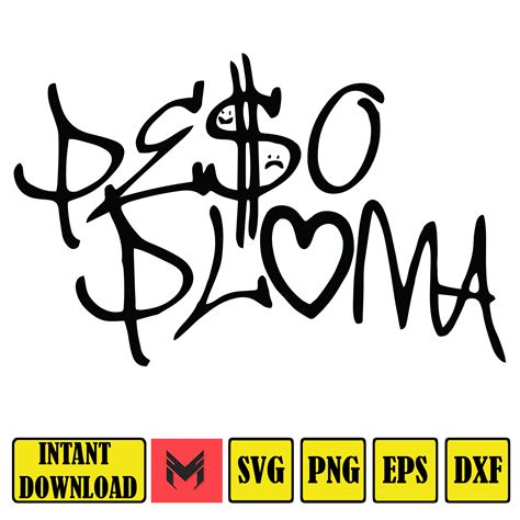 Peso Pluma SVG, Cutting File, Digital Clipart, Great for Vin - Inspire ...