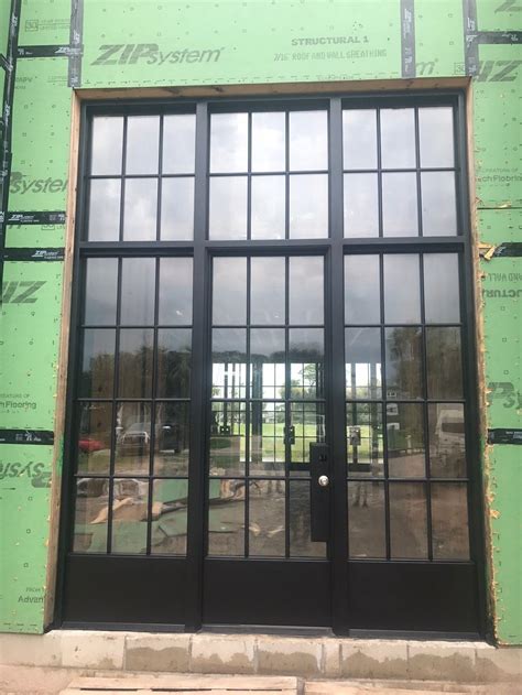 Steel door and window install for a custom home in Jacksonville, FL ...