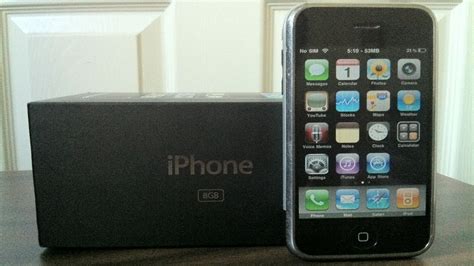 iPhone 2G (1st Gen) 8GB Unboxing [HD] - YouTube