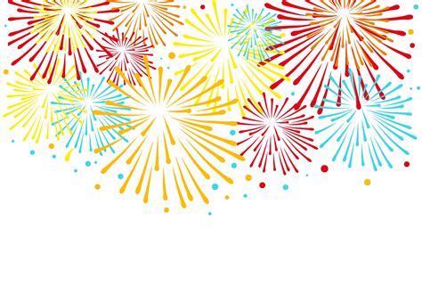 vecteur de feux d'artifice coloré gratuit - Téléchargez de l'art, des ...