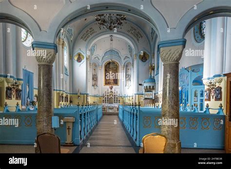 Interior of the Church of Saint Elizabeth Stock Photo - Alamy