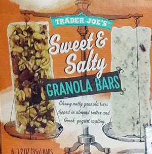 Trader Joe's Sweet & Salty Granola Bars Reviews - Trader Joe's Reviews