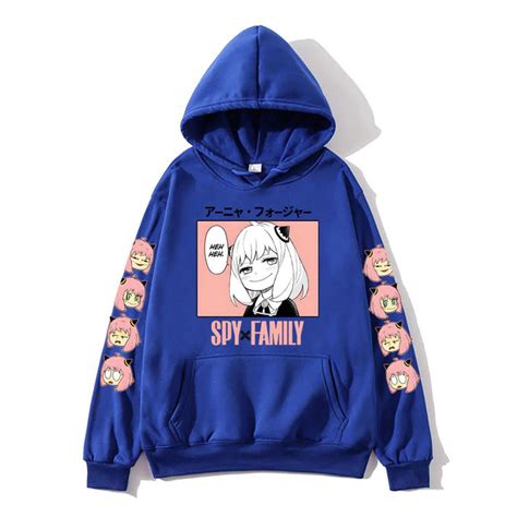 Spy x Family Hoodies - Spy x Family Anya Kawaii Pullover Hoodie | Spy x ...