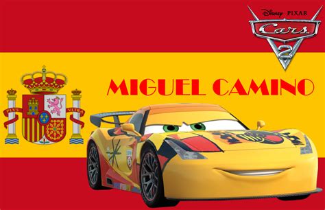 Cars 2 - WGP Miguel Camino Wallpaper by MarkHarrierT99 on DeviantArt