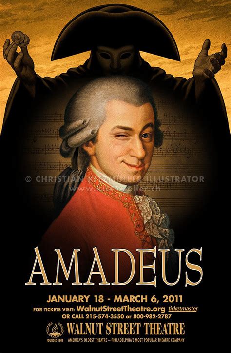 THEATRE POSTER: AMADEUS :: Behance