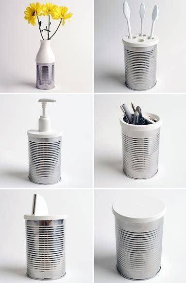 25 Recycled Tin Can Crafts and Projects