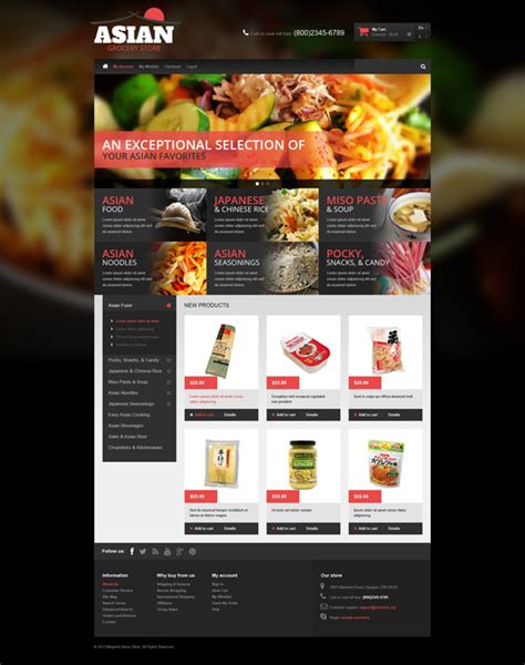 Magento Themes for Food Stores | Site Bloom