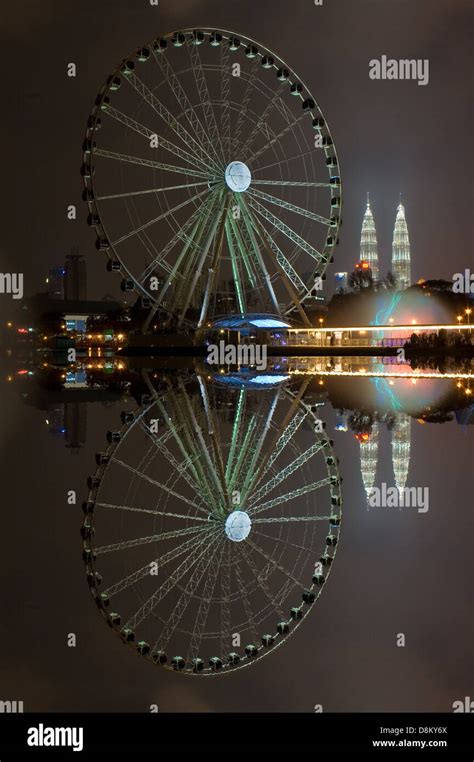 kuala lumpur night view Stock Photo - Alamy