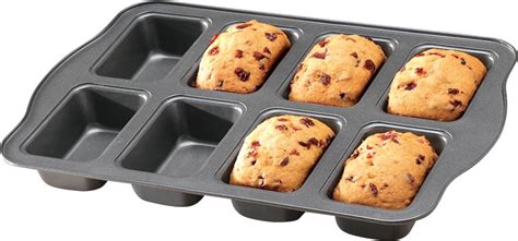 Non-Stick Mini Loaf Baking Pan, 8-Well Bakeware - Walmart.com