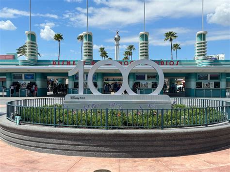 Disney100 Decoration Added to Disney's Hollywood Studios Entrance - WDW ...