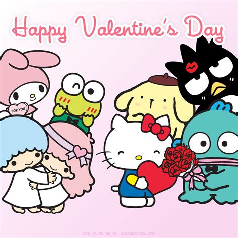 Wishing you a Valentine's Day filled with friendship and love! | Sanrio ...