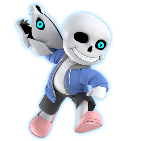 Sans Smash Ultimate Fan Render by unbecomingname on DeviantArt