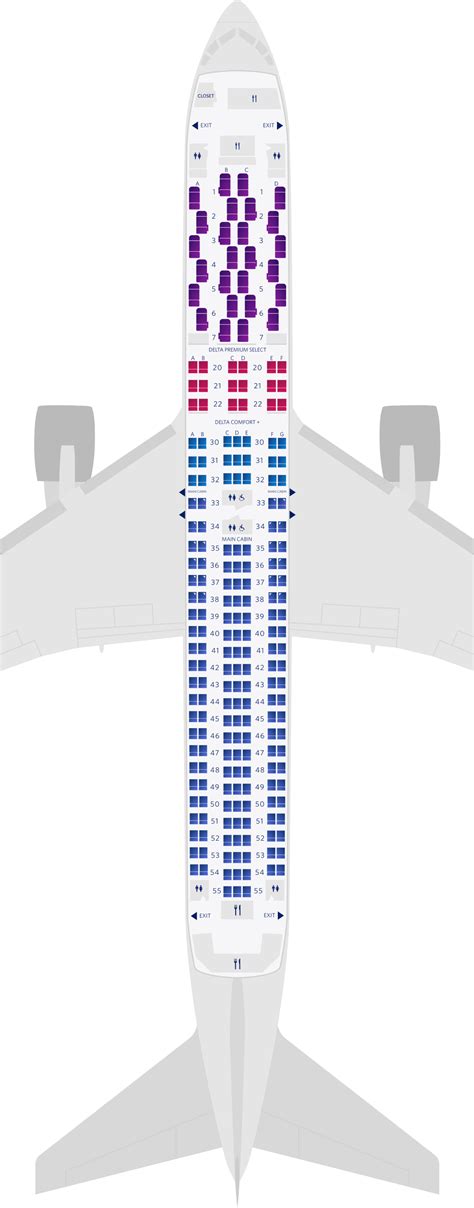 Delta Boeing 777 300Er Seat Map