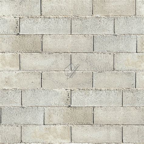 Concrete block wall texture seamless 01704