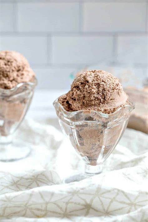 Keto Chocolate Ice Cream - Eays No Churn Recipe