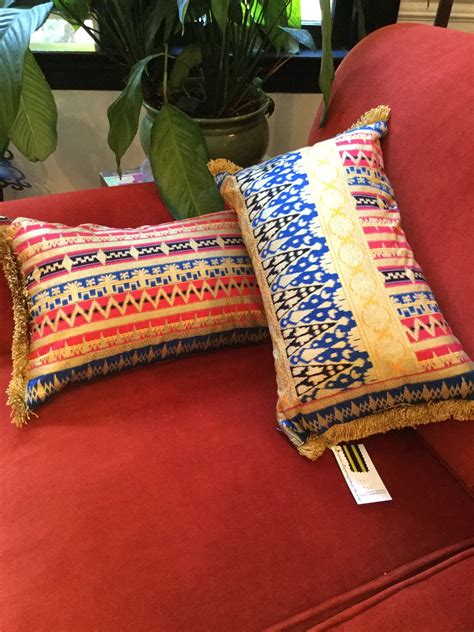 These bright, vivid Middle Eastern cotton cushions will light up any ...