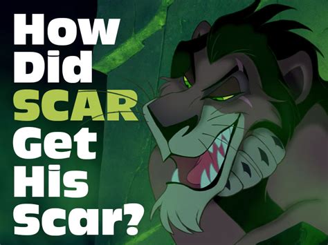 How Did Scar Get His Scar in The Lion King? Scar's Backstory Revealed ...