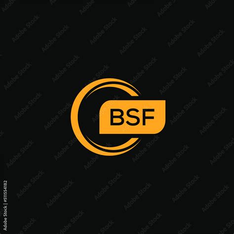 BSF letter design for logo and icon.BSF typography for technology ...