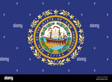 New hampshire state flag hi-res stock photography and images - Alamy