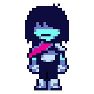 Kris Deltarune Sprite Transparent