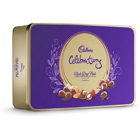 Cadbury Celebrations Rich Dry Fruit Chocolate Gift Box, 177g