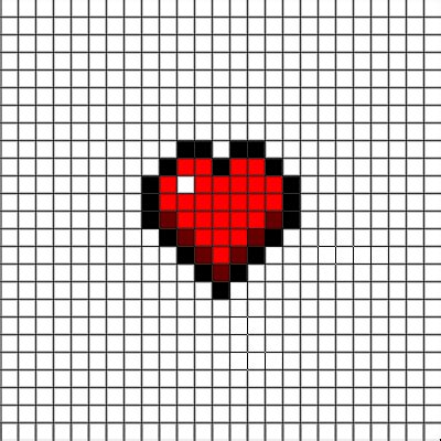 health heart pixel art Tiny Cross Stitch, Cross Stitch Designs, Cross ...