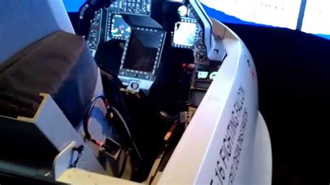 Lockheed Martin F-16 V Cockpit Simulator - YouTube