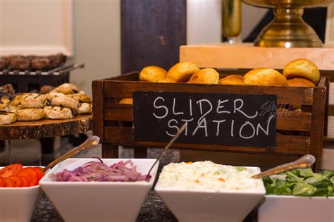 Slider Station | Slider station, Party sliders, Party buffet