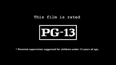 PG 13 Rating Screen - ONE17 Productions - YouTube