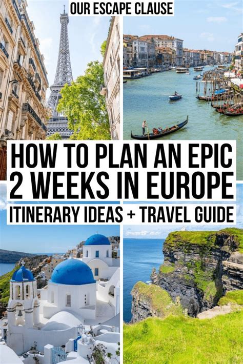 My 5 week europe itinerary – Artofit