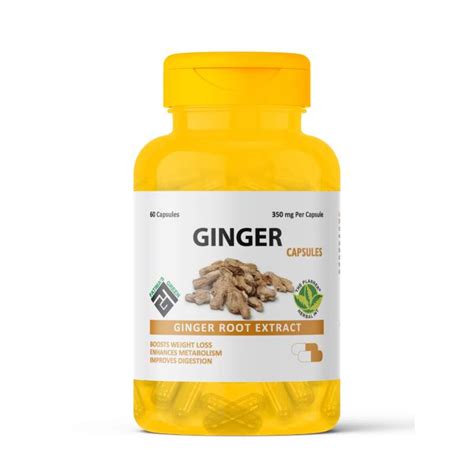 Buy Ginger Capsules at Best Price in Pakistan - Aitmaad.pk