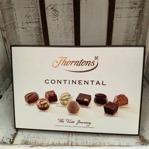 Chocolate Box Thorntons Continental - Gibral Flora Flowers