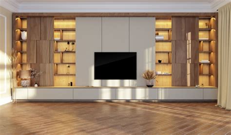 How To Build Basic Wall Cabinet For Living Room With Tv | www ...