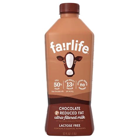 Fairlife 2% Chocolate Reduced Fat Lactose Free Milk - Shop Milk at H-E-B