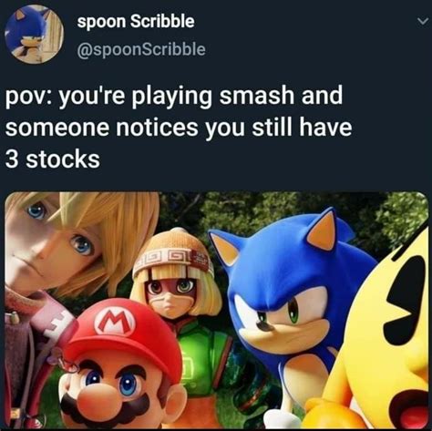 3 stock be like : r/SmashBrosUltimate