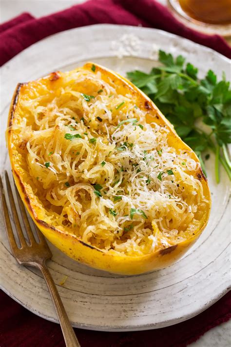 Roasted Spaghetti Squash {Browned Butter & Parmesan} - Cooking Classy