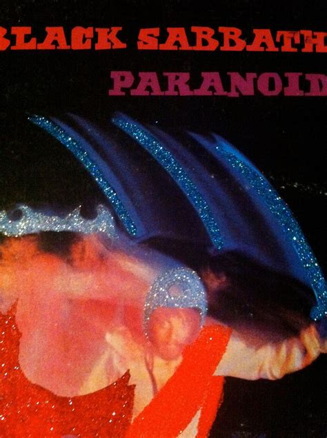 Glittered Black Sabbath Paranoid Album - Etsy