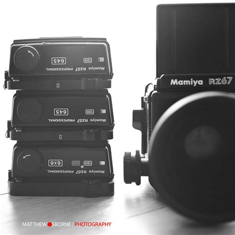 Mamiya RZ 645 (Mamiya RZ67 Film Back)