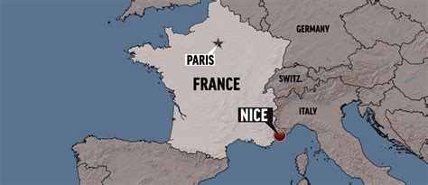 French map Nice - Nice france map pdf (Provence-Alpes-Côte d'Azur - France)