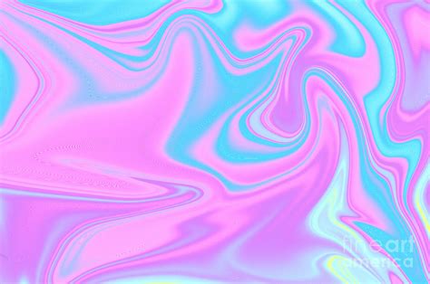 Holographic background in neon colors. Digital Art by Beautiful Things ...