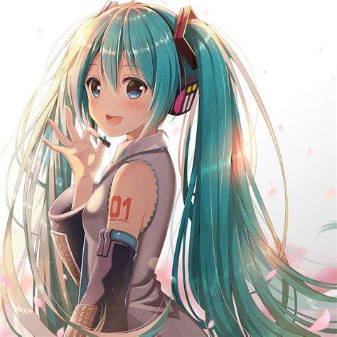 Singing Miku [Vocaloid] : r/awwnime