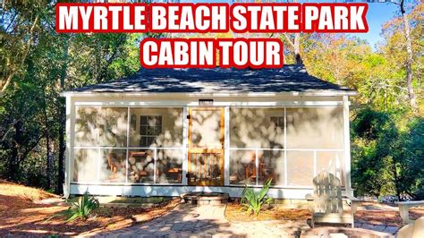 Myrtle Beach State Park Cabin 4 Tour & Review in South Carolina! New ...