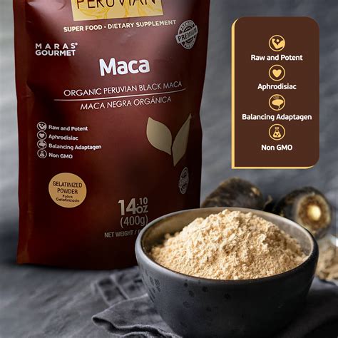 Peruvian Maca Gelatinized Powder - Bag 14.1 oz - Maras Gourmet