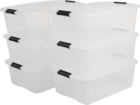 Clear Storage Boxes Home Bargains at John Glenn blog