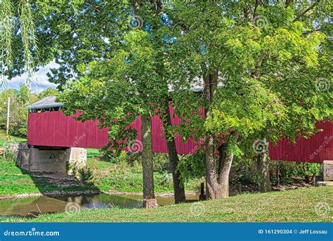 Covered Bridges of Southern Indiana Stock Photo - Image of architecture ...