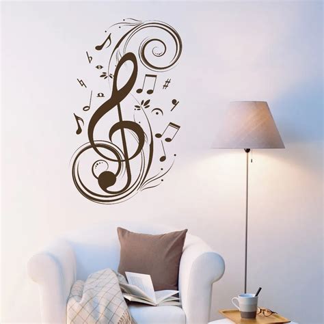 Beat Note music wall art stickers , vinyl wall stickers music decor ...