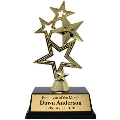 Employee of the Month Achievement Award Trophy | HC Brands